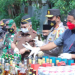 Polda Malut Musnahkan Ribuan Liter Miras Hasil Operasi Pekat Kieraha 2021