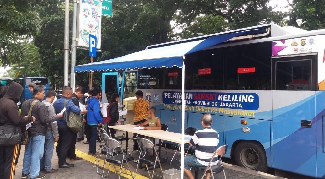 Ditlantas Polda Metro Jaya Sediakan 14 Layanan Samsat Keliling Hari ini, Rabu 28 April 2021