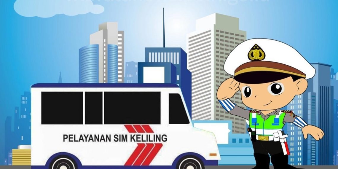 Ditlantas Polda Metro Jaya Siapkan Lokasi Layanan SIM Keliling, Senin 26 April 2021