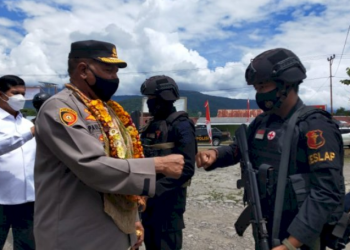 Kabaintelkam Polri Tinjau Situasi Kamtimbmas di Kabupaten Yalimo