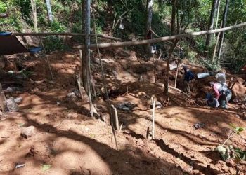 Polda Banten Berhasil Bongkar Tambang Emas Ilegal di Gunung Liman