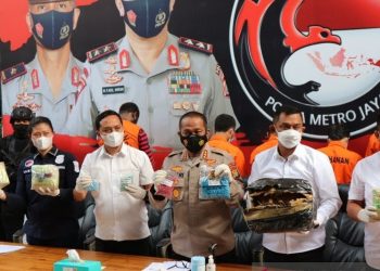 Polda Metro Jaya Gagalkan Penyelundupan 5.385 Butir Ekstasi dari Jerman
