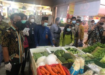 Satgas Pangan Polda Kepri Sidak Pasar