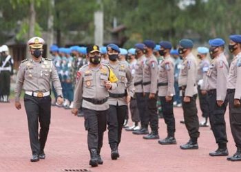 Upaya Memutus Penyebaran Covid-19, Polda Sumut Sekat Jalur Perbatasan 3 Provinsi