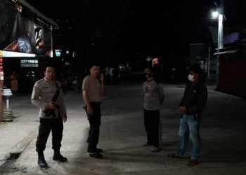 Tingkatkan Keamanan, Waspada Aksi Kejahatan Malam, Polsek Moncongloe Rutin Patroli
