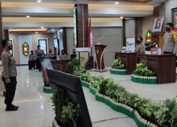 Kapolda Kalteng buka kegiatan latihan Pra Operasi Ketupat Telabang 2021