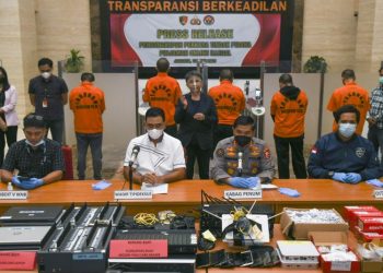 Ungkap Kasus Pinjaman Online Ilegal, Bareskrim Tangkap 5 Debt Colector yang Kerap Bully Peminjam