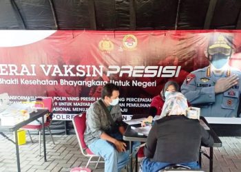 Gerai Vaksin Presisi Siap Layani Masyarakat, Gratis Tanpa Syarat KTP Domisili