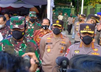 Lakukan Penguatan Posko PPKM Mikro, Kapolri Jelaskan Manajemen Pengendalian Covid-19 Di Kudus