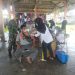Polsek Pratim Kawal Vaksinasi Covid-19 di Pasar Ganti