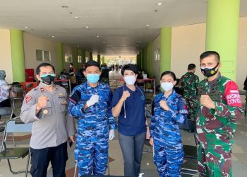 Bersama TNI, Polri, dan Kemenkes, Apindo Jabar Gelar Vaksinasi di Gor Arcamanik Bandung