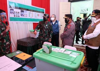 Panglima TNI Pastikan Distribusi Obat dan Vitamin Covid-19 Tepat Sasaran