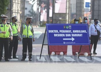 Polisi Tambah Penyekatan PPKM Darurat Menjadi 1.038 Titik