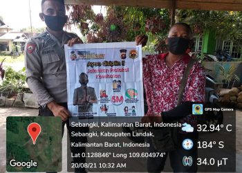 Kanit Binmas Ajak Disiplin Prokes