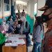 Kapolres Muna, Memantau Langsung Giat Vaksinasi Pelajar SMP di Raha.