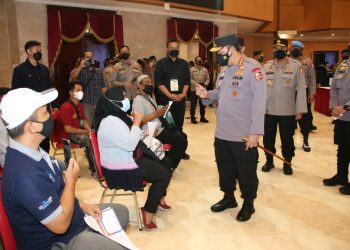 Kapolri Ajak Semua Angkatan Akpol Mempercepat Vaksinasi