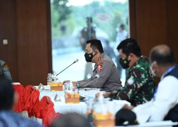 Kunker ke Kalsel, Panglima TNI dan Kapolri Berikan Arahan Penanganan Covid-19