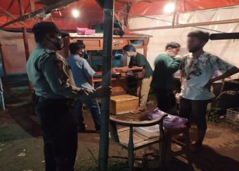 Polsek Wiradesa Imbau Warga Ikuti Aturan Pemerintah dalam Penerapan PPKM