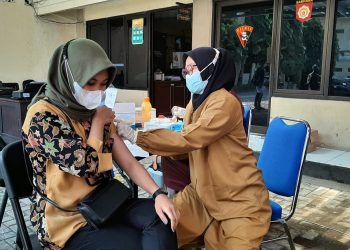 Polres Banjarnegara Gelar Vaksinasi Massal Dosis Dua