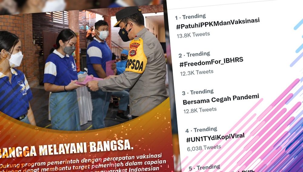 Patuhi PPKM dan Vaksinasi Untuk Indonesia Bebas dari Pandemi