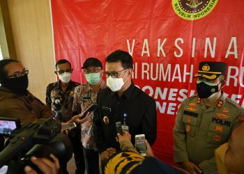 Door to door Menjadi Langkah Efektif Vaksinasi dan Pembagian Paket Sembako Pemkab Temanggung