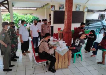 Tak Pakai Masker, 18 Pelanggar Prokes  di Purbalingga Jalani Tes Antigen