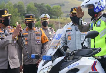Korlantas Polri Turunkan 319 Personel Amankan Lalu Lintas selama PON XX di Papua