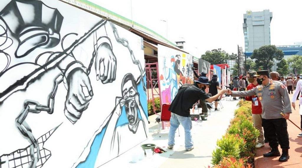 Buka Festival Mural Bhayangkara, Kapolri: Bukti Polri Menghormati Kebebasan Berekspresi