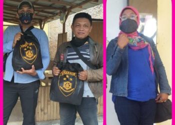 Kabareskrim Polri, Komjen Pol Agus Andrianto Beri Bantuan Sembako pada Wartawan