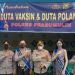 Polres Prabumulih Giat Vaksinasi Mobile Serta Melaksanakan Penobatan Duta Vaksin