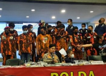 Satu Anggota PP Pengeroyok Perwira Polisi Ditetapkan Jadi Tersangka