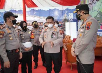 Dirlantas dan Dirpam Obvit Polda Jateng pantau Kesiapan Pengamanan Operasi Lilin Candi di Brebes