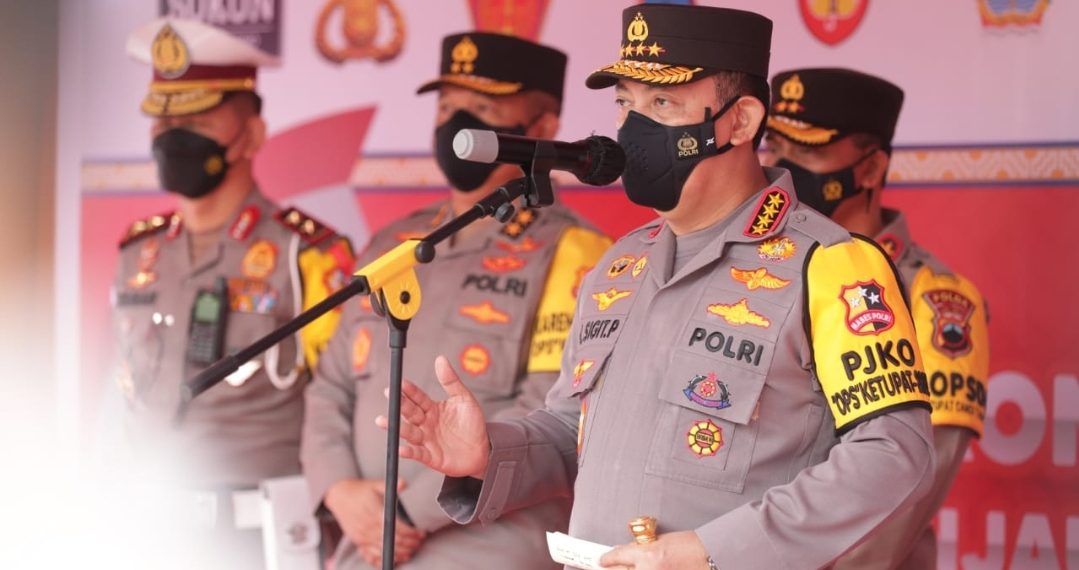 Kapolri Tinjau kesiapan mudik 2022 di GT Kali kangkung tekan kan Kenyamanan-Keselamatan Pemudik Prioritas Utama