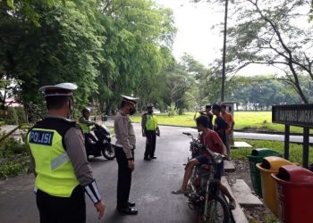 Satlantas Polres Langkat Amankan 21 Motor Balap Liar