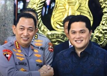 Kapolri dan Ketum PSSI