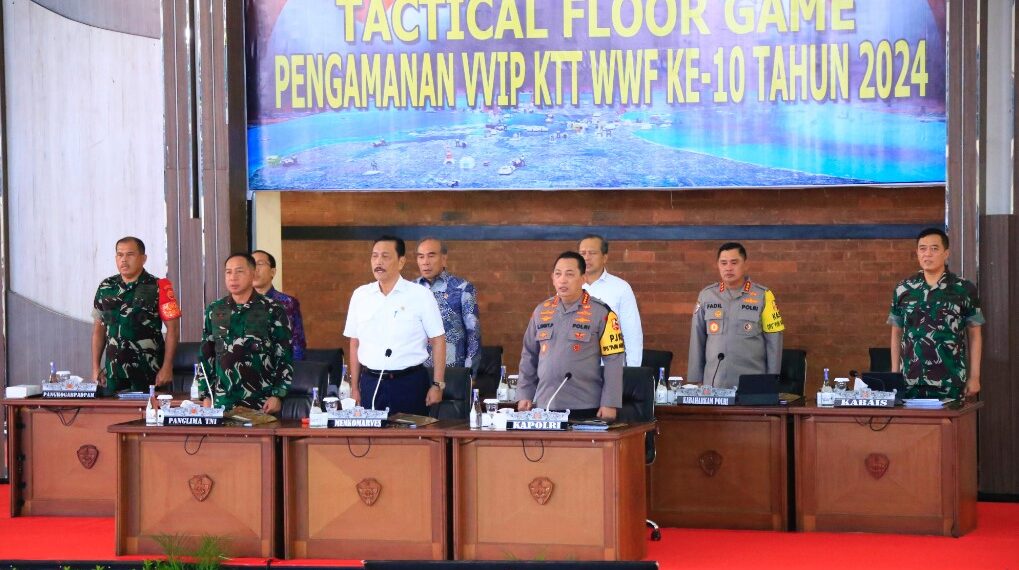 TNI-Polri Gelar Simulasikan TFG Gabungan untuk Pengamanan WWF