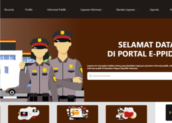 Website E-PPID Polri