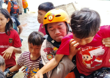 evakuasi banjir Desa Papanrejo Grobogan