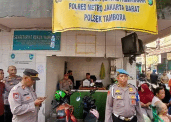 posko layanan korban kebakaran Tambora 24 jam