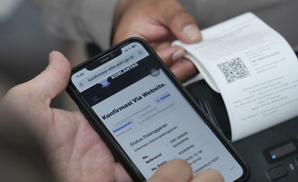 Kakorlantas Polri Perkuat Transformasi Digital melalui Penambahan 315 ETLE Handheld 2