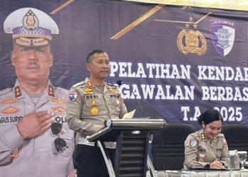 Pelatihan Kendaraan R4 Pengawalan Berbasis Baterai Korlantas Polri