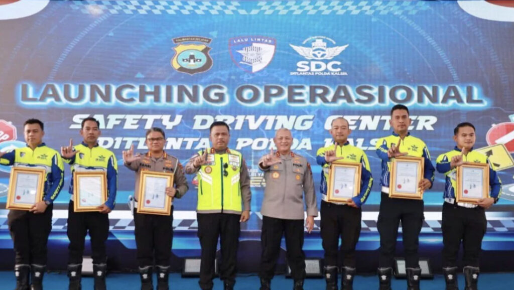 Kakorlantas Polri Irjen Agus Suryonugroho menghadiri peresmian operasional Safety Driving Center (SDC) Ditlantas Polda Kalimantan Selatan
