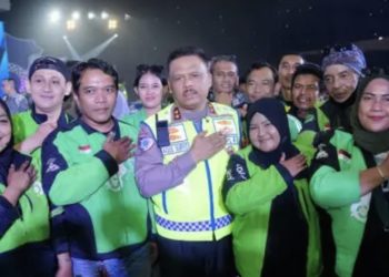 Perpisahan Haru Irjen Agus Suryonugroho dan Ojol Nusantara