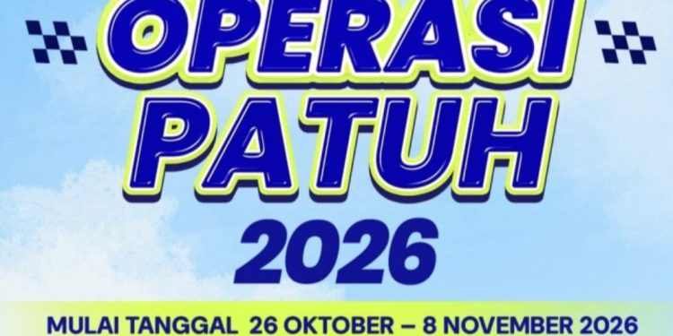Gambar Operasi Patuh 2026 peningkatan disiplin berlalu lintas dan pencegahan kecelakaan